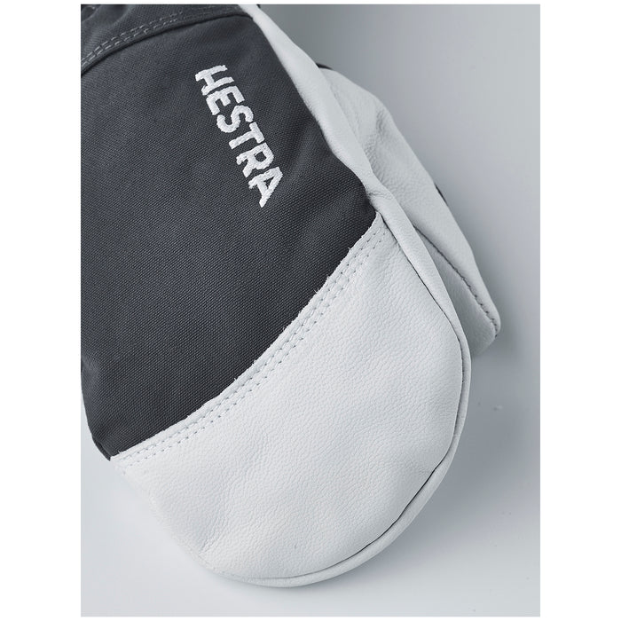 Hestra Army Leather Heli Ski Jr. Mittens - Kids' Grey