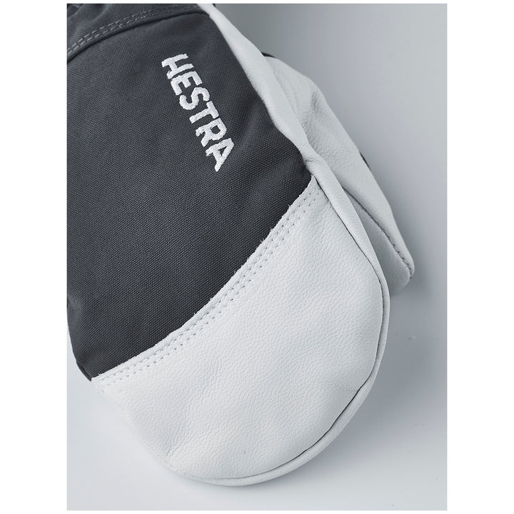 Hestra Army Leather Heli Ski Jr. Mittens - Kids' Grey