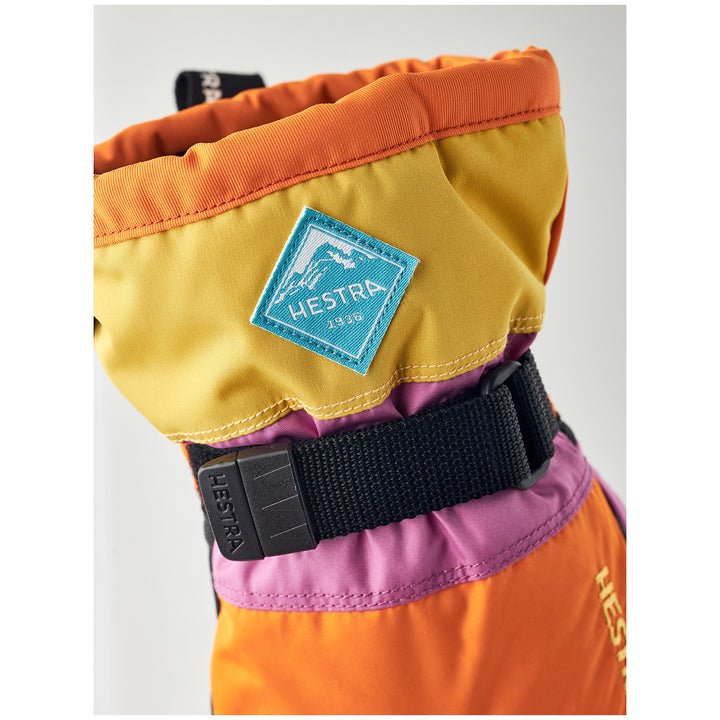 Hestra Gauntlet CZone Jr. Gloves - Kids' Orange/Multi
