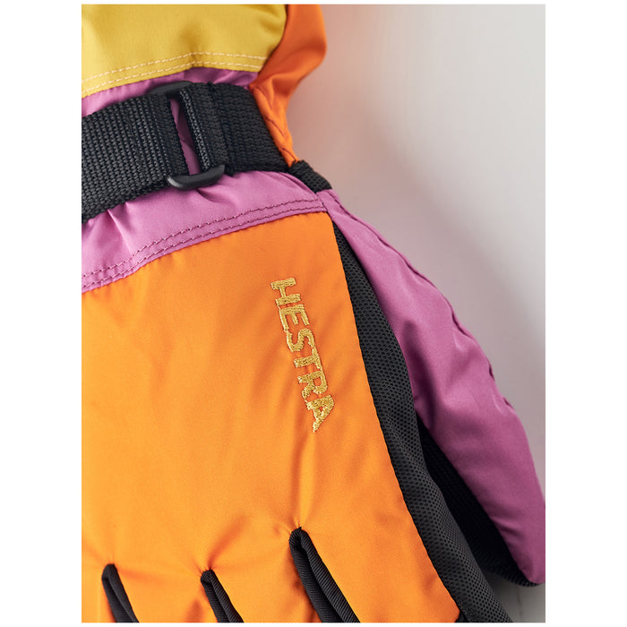 Hestra Gauntlet CZone Jr. Gloves - Kids' Orange/Multi