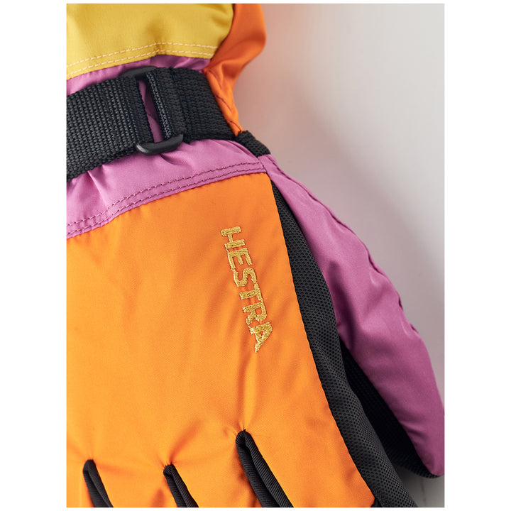 Hestra Gauntlet CZone Jr. Gloves - Kids' Orange/Multi