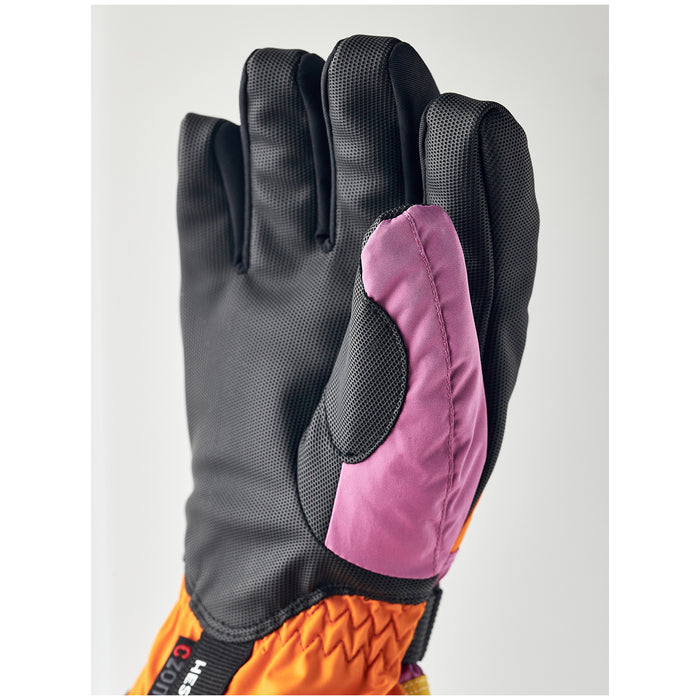 Hestra Gauntlet CZone Jr. Gloves - Kids' Orange/Multi