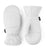 Hestra Leather Box Mittens Off White