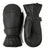 Hestra Leather Box Mittens Black