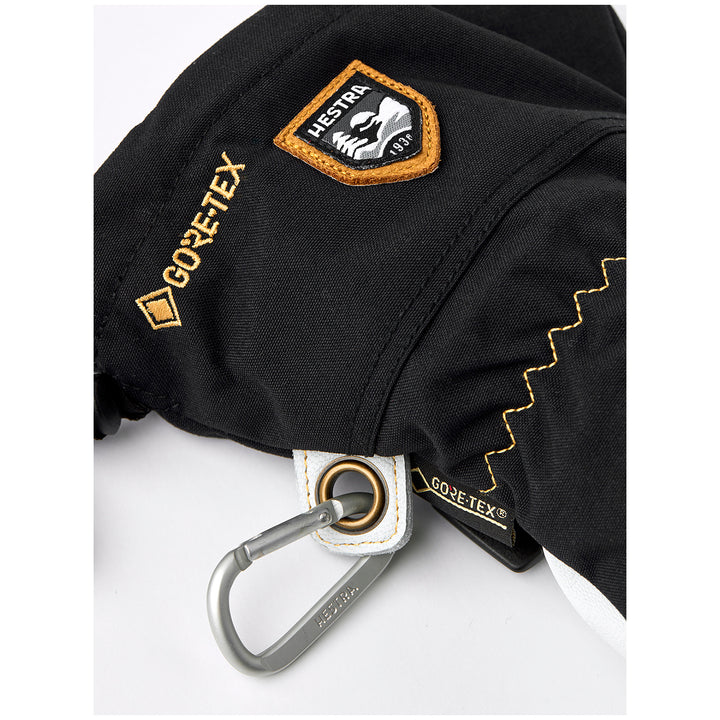 Hestra Army Leather GORE-TEX Gloves Black/Natural Grey