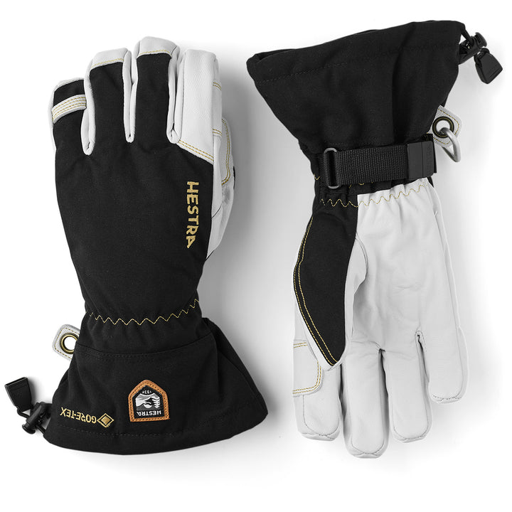 Hestra Army Leather GORE-TEX Gloves Black/Natural Grey