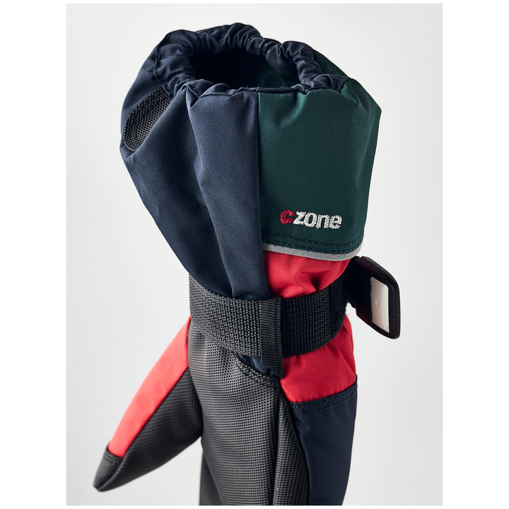 Hestra CZone Mittens - Kids' Dark Navy/Light Red