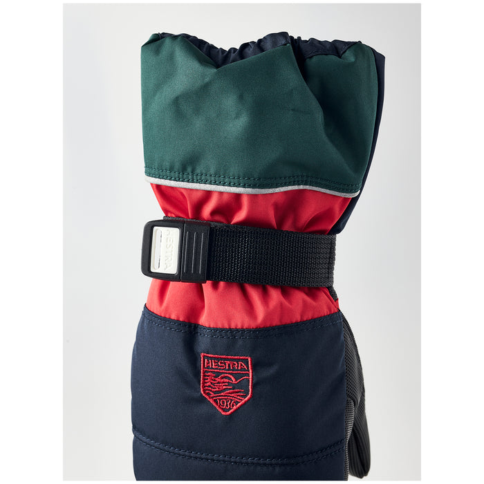 Hestra CZone Mittens - Kids' Dark Navy/Light Red