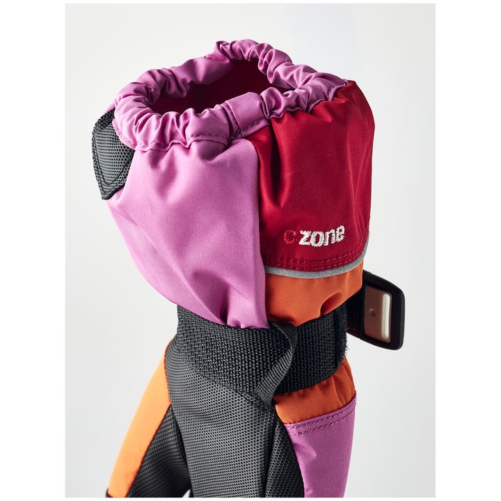 Hestra CZone Mittens - Kids' Cerise/Light Orange