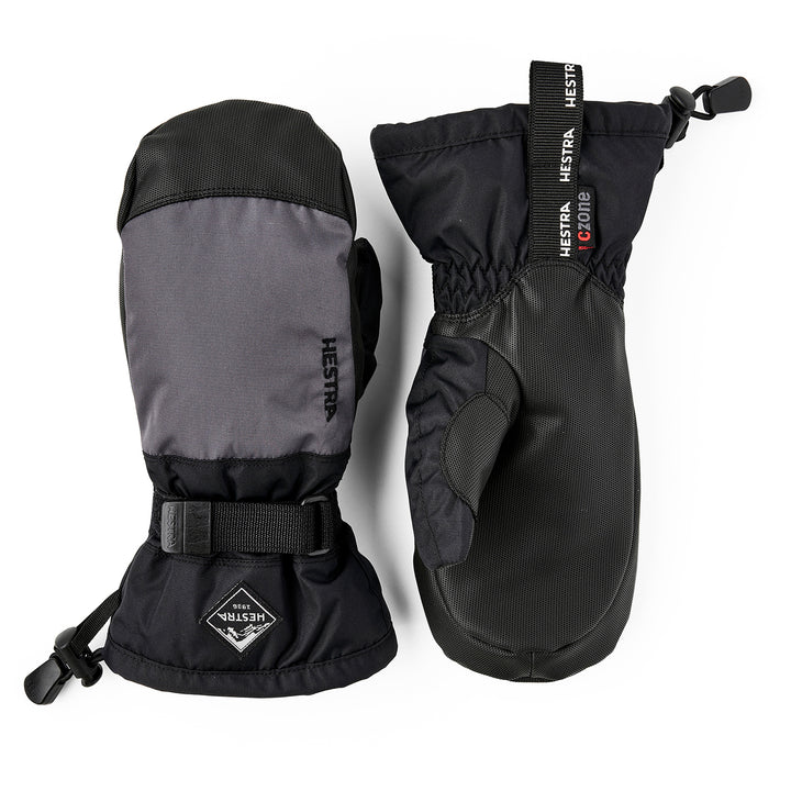 Hestra Gauntlet CZone Jr. Mittens - Kids' Grey/Black