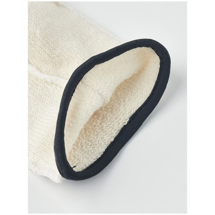 Hestra Wakayama Wool 5-Finger Liner Off White