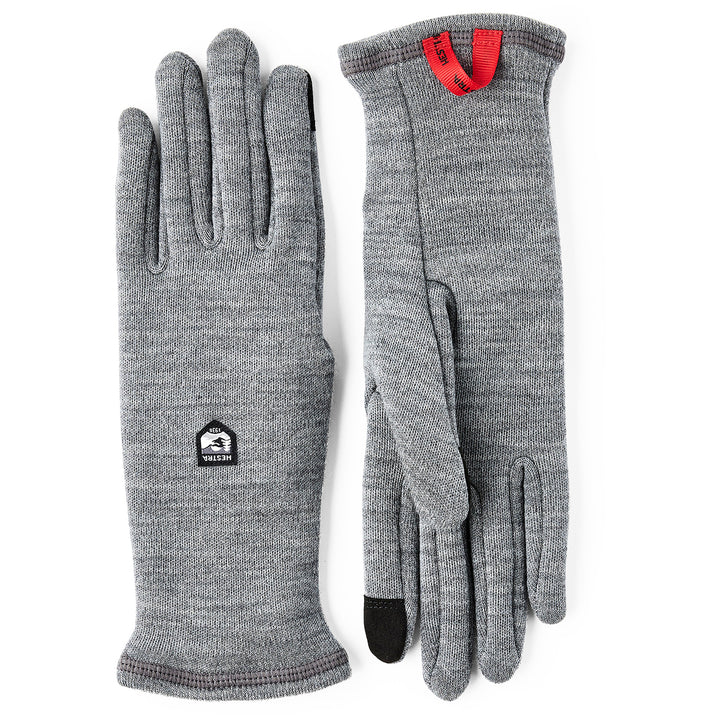 Hestra Gravita Merino Liners Grey