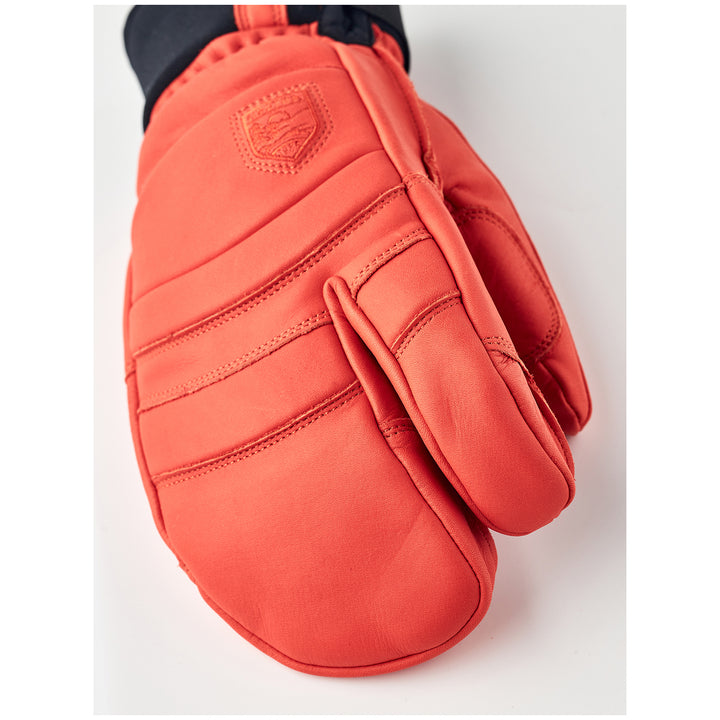 Hestra Fall Line 3-Finger Mittens Flame Red