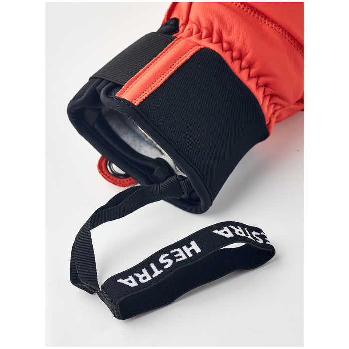 Hestra Fall Line 3-Finger Mittens Flame Red