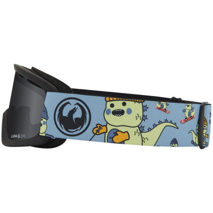 Dragon Lil D Goggles - Kids' Lil Kaiju/LumaLens Dark Smoke