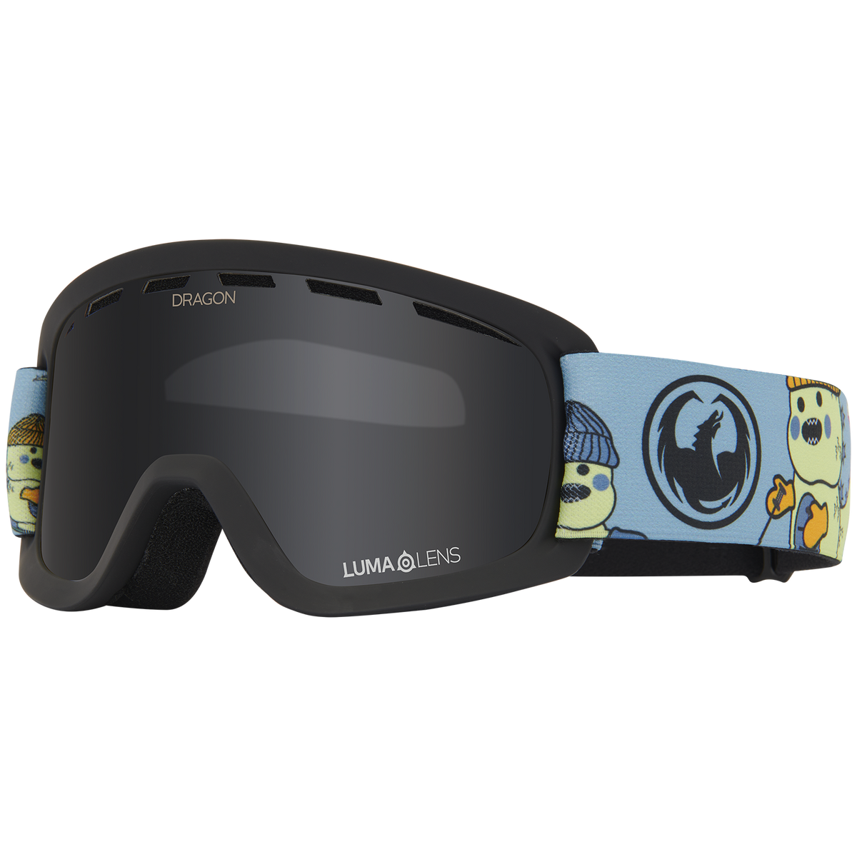 Dragon Lil D Goggles - Kids' Lil Kaiju/LumaLens Dark Smoke