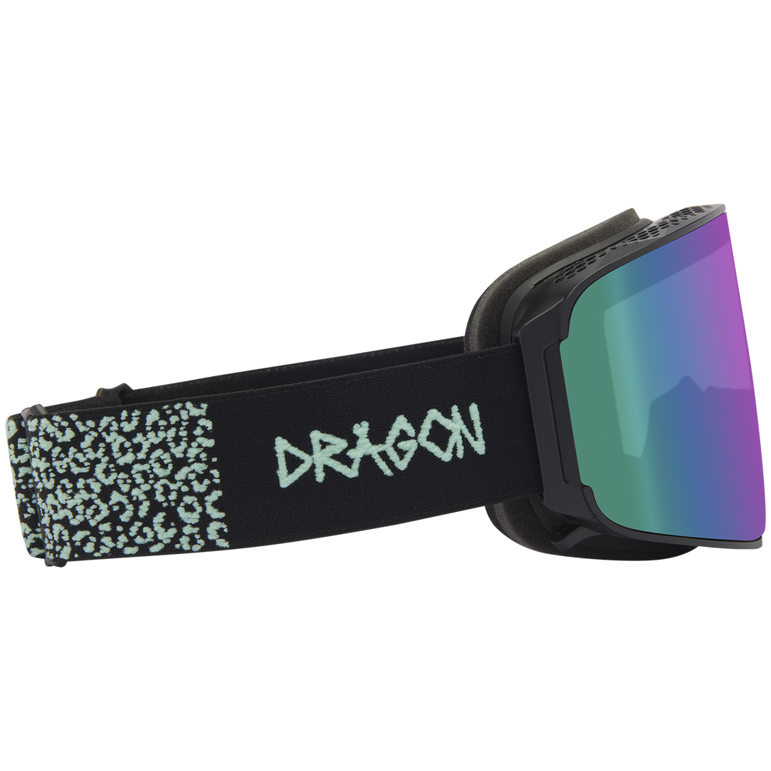 dragon magnetic goggles Dragon NFX Mag OTG Snow Goggles Green Celeste Ir/Light Rose