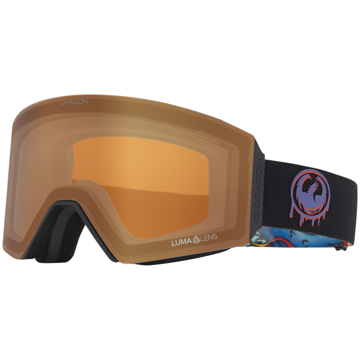Dragon RVX MAG OTG Goggles Rattled/LumaLens Red Ion+Amber