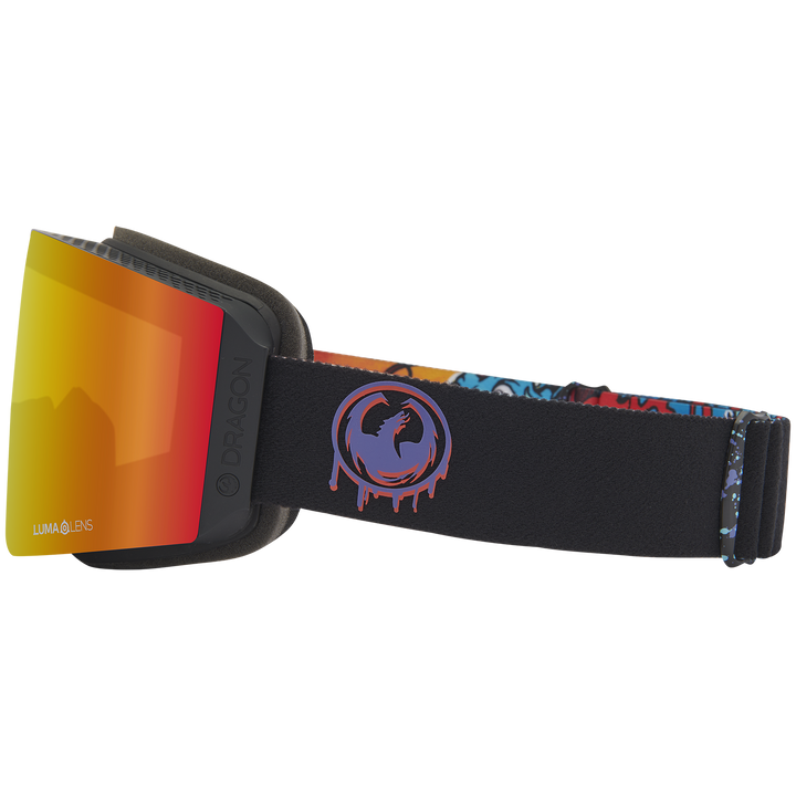 Dragon RVX MAG OTG Goggles Rattled/LumaLens Red Ion+Amber