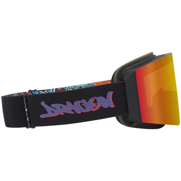 Dragon RVX MAG OTG Goggles Rattled/LumaLens Red Ion+Amber
