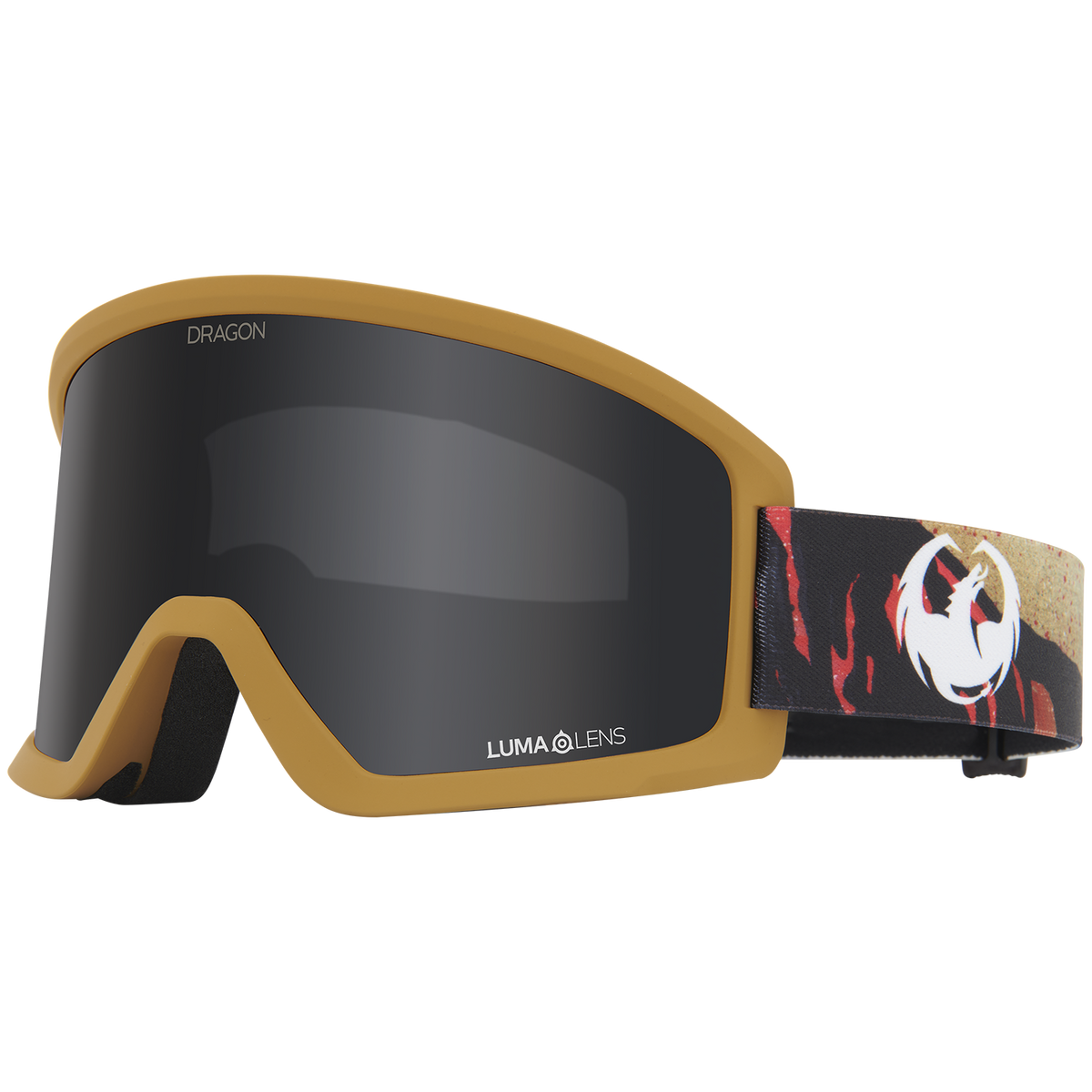 Dragon DX3 L OTG Goggles Iguchi Lite/LunaLens Dark Smoke