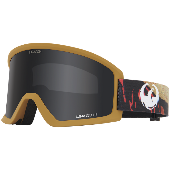 Dragon DX3 L OTG Goggles Iguchi Lite/LunaLens Dark Smoke