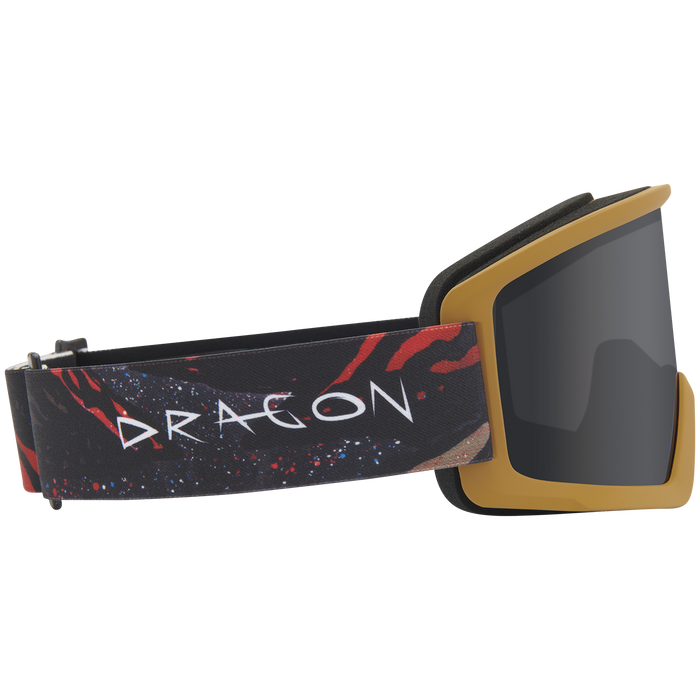 Dragon DX3 L OTG Goggles Iguchi Lite/LunaLens Dark Smoke
