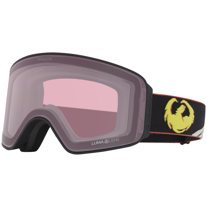 Dragon NFX MAG OTG Low Bridge Fit Goggles Midnight/LumaLens Midnight + LumaLens Violet