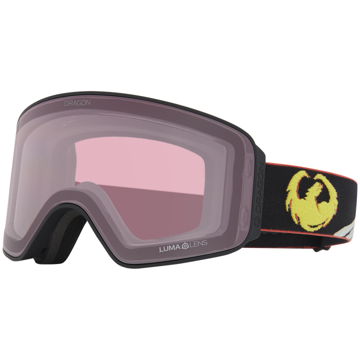 Dragon NFX MAG OTG Low Bridge Fit Goggles Midnight/LumaLens Midnight + LumaLens Violet