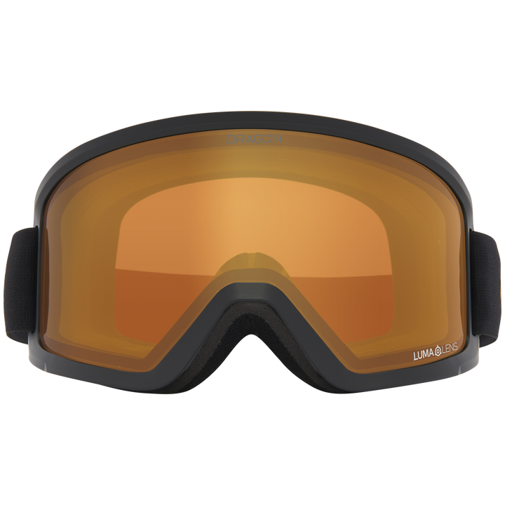 Dragon DX3 Plus OTG Goggles Black/LumaLens Photochromic Amber