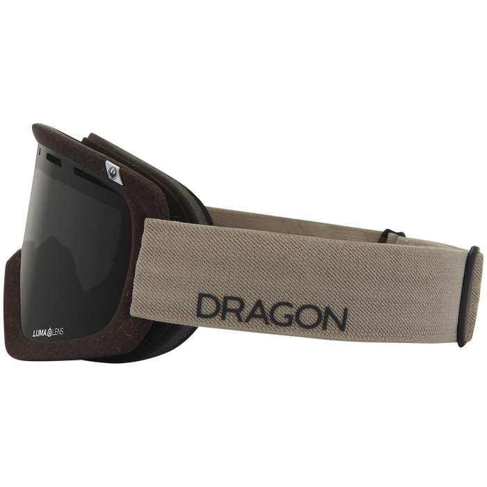 Dragon D1 OTG Goggles Raw Light/LumaLens Midnight+Amber