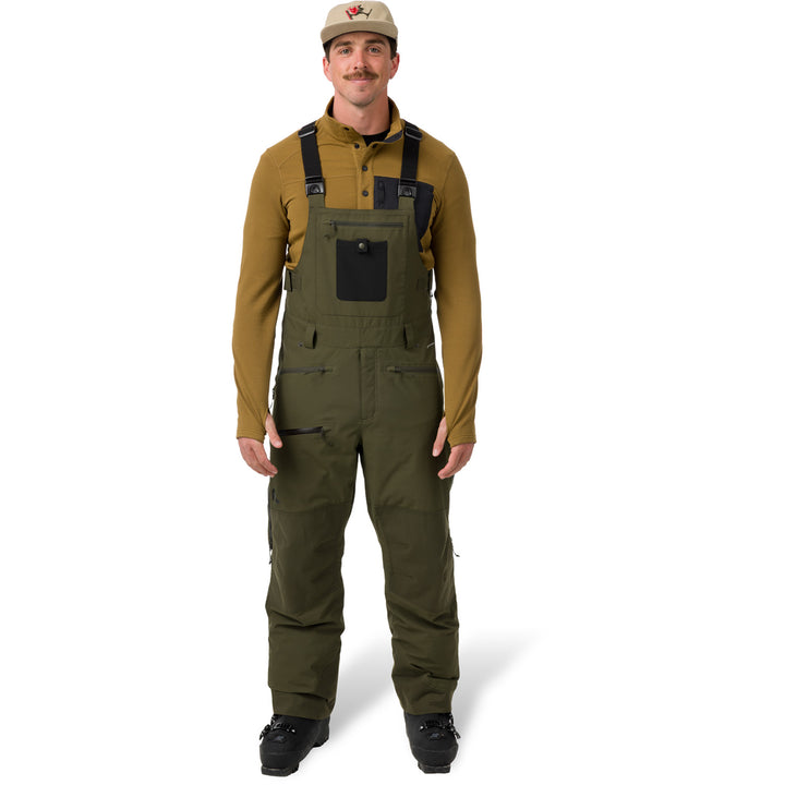 Flylow Baker Insulated Bibs - Men's Evergreen