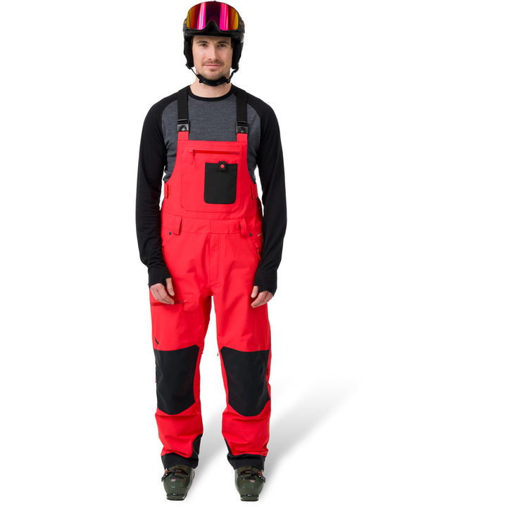 Flylow Baker Bibs - Men's Magma/Black
