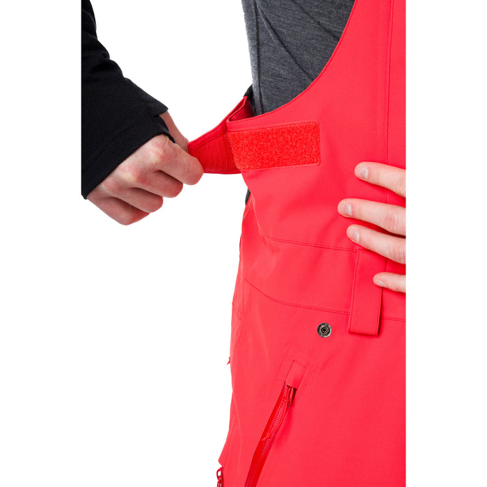 Flylow Baker Bibs - Men's Magma/Black