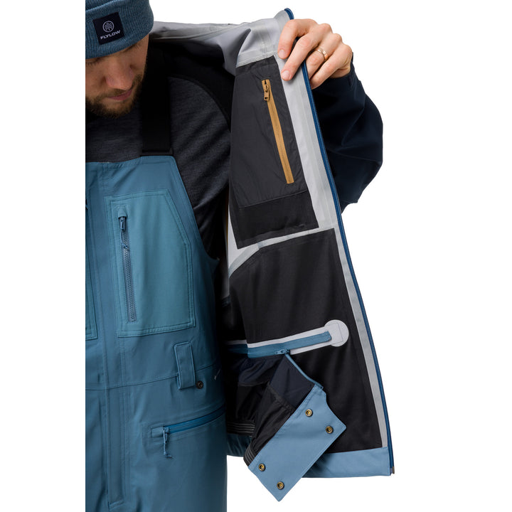 Flylow Malone Jacket - Men's Abyss/Rye/Ocean