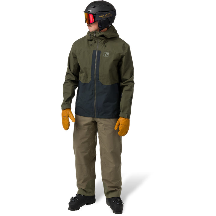 Flylow Knight Jacket - Men's Evergreen/Black