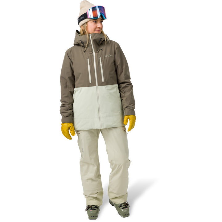 Flylow Foxy Insulated Bibs - Women's Mist