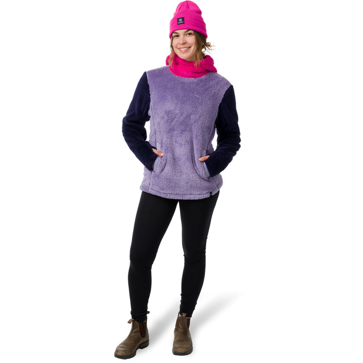 Flylow Felice Hoodie - Women's Aurora/Currant/Dragonfruit