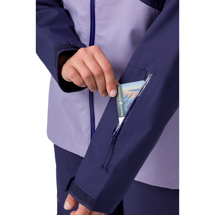 Flylow Billie Coat - Women's Currant/Aurora