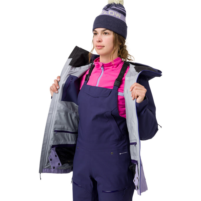 Flylow Billie Coat - Women's Currant/Aurora
