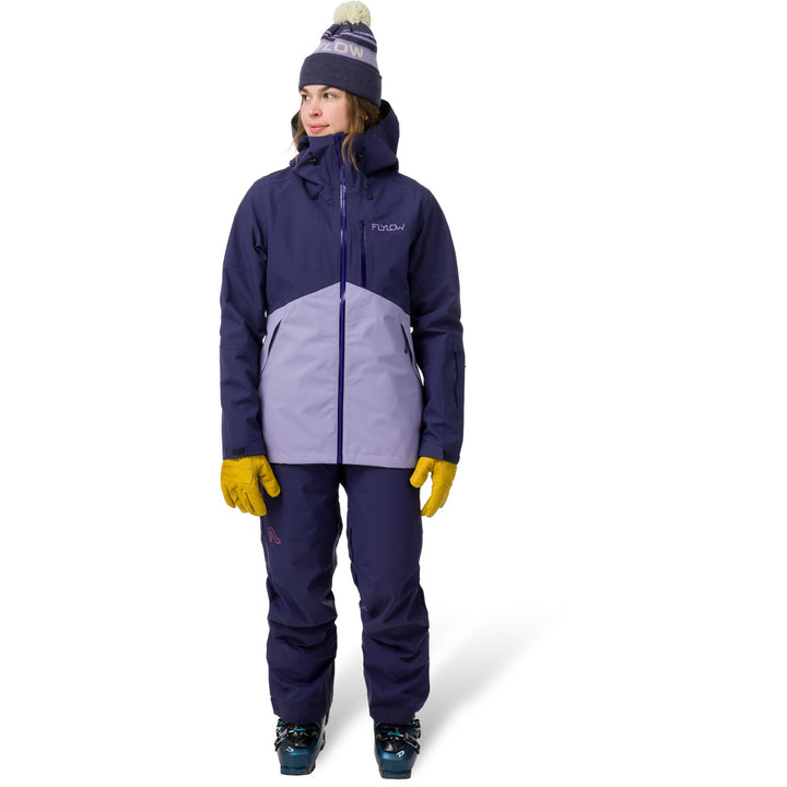 Flylow Billie Coat - Women's Currant/Aurora