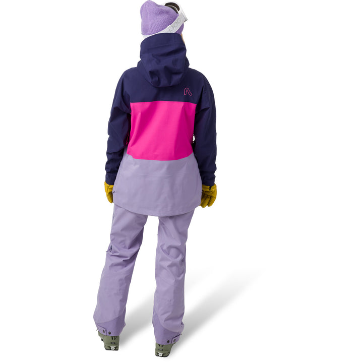 Flylow Lucy Jacket - Women's Currant/Dragonfruit/Aurora
