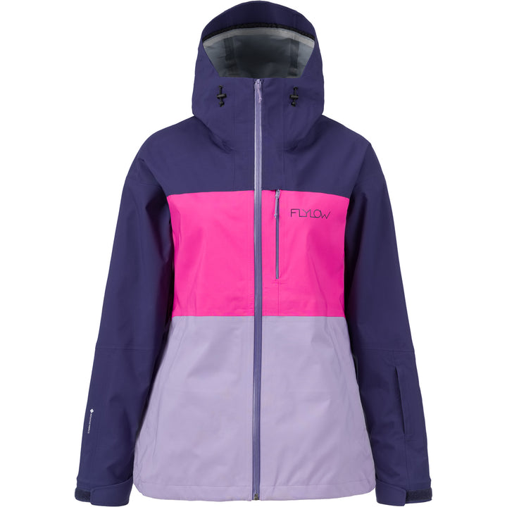 Flylow Lucy Jacket - Women's Currant/Dragonfruit/Aurora