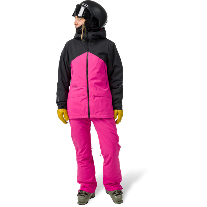 Flylow Sarah Jacket - Women's Black/Dragonfruit
