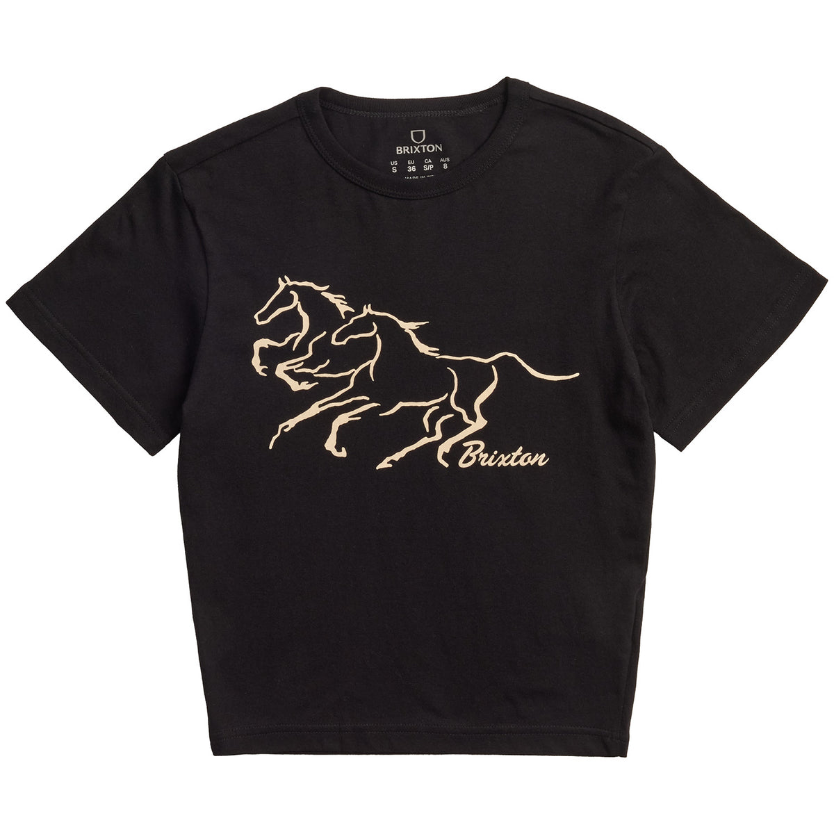 Brixton Cardova Baby T-Shirt - Women's Black