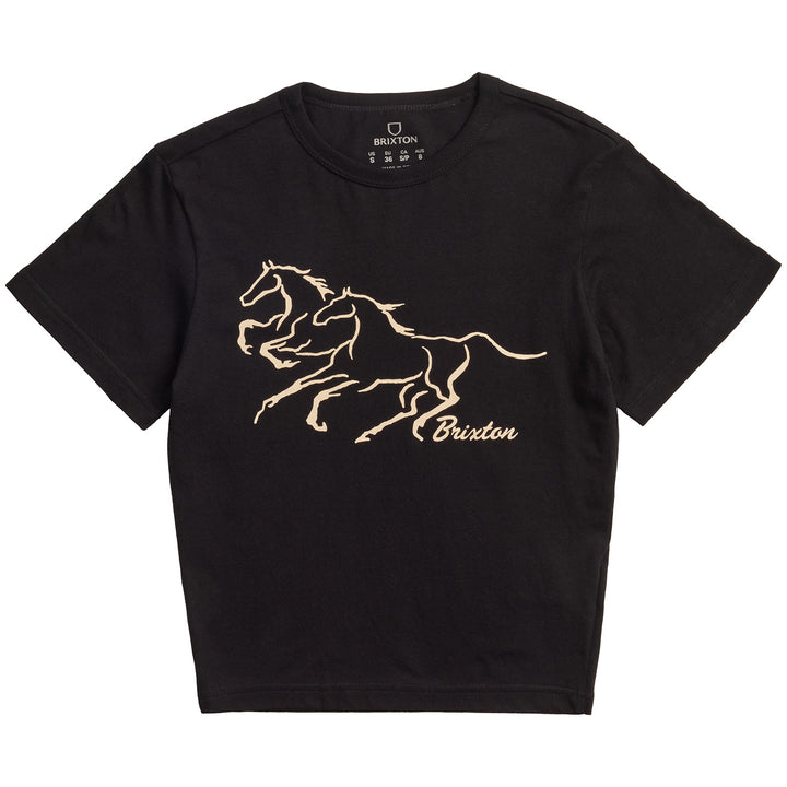 Brixton Cardova Baby T-Shirt - Women's Black