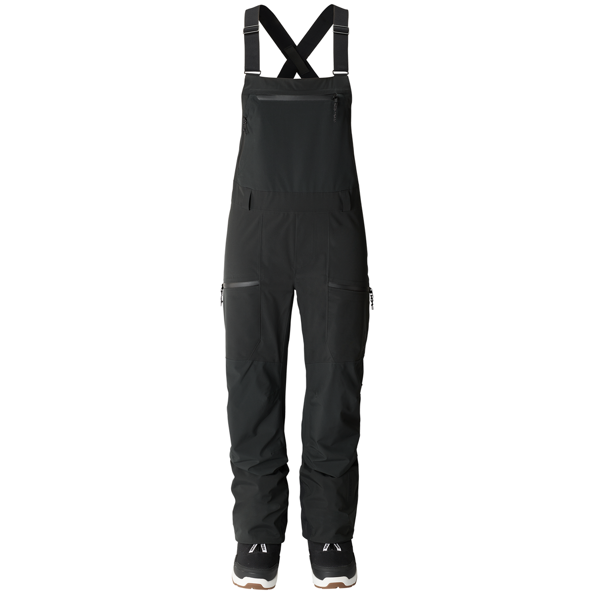 Jones Mountain Surf Recycled Bibs - Women's Stealth Black