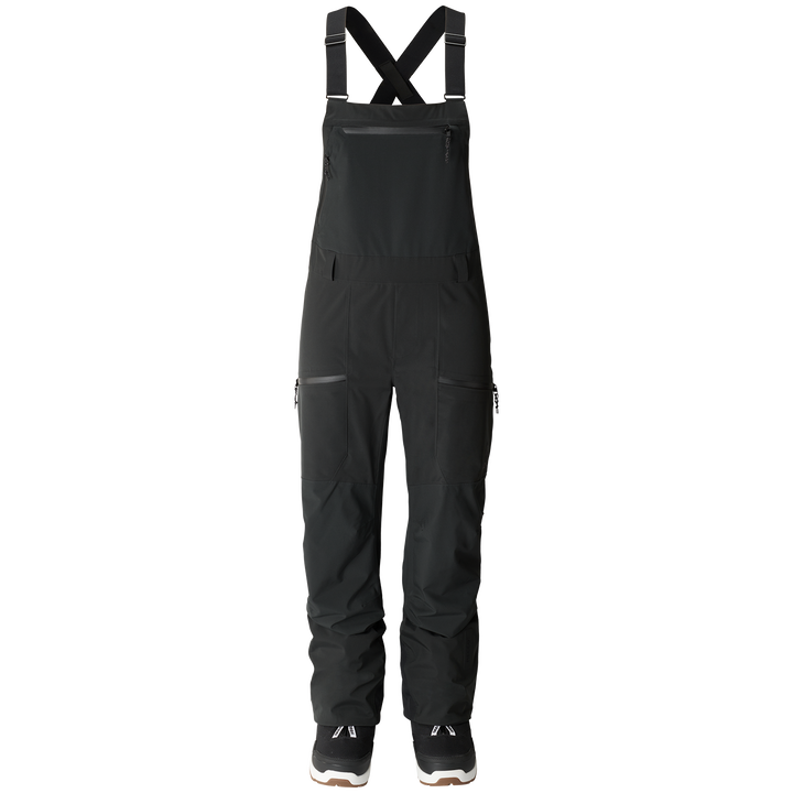 Jones Mountain Surf Recycled Bibs - Women's Stealth Black