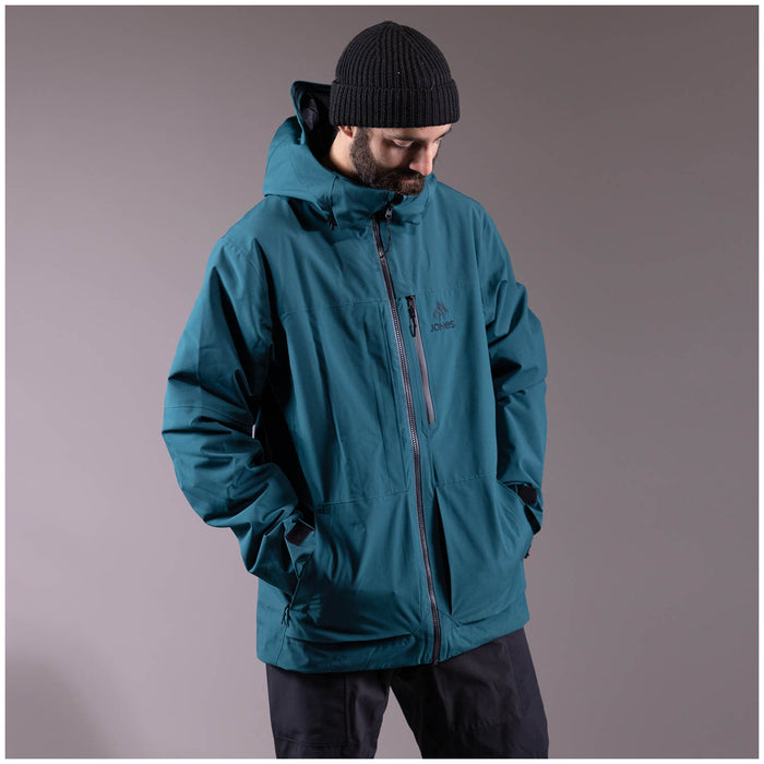 Jones Mountain Surf Recycled Jacket - Men's Pacific Teal