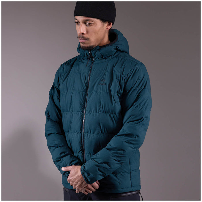 Jones Dark Start Recycled Hoodie - Men's Pacific Teal
